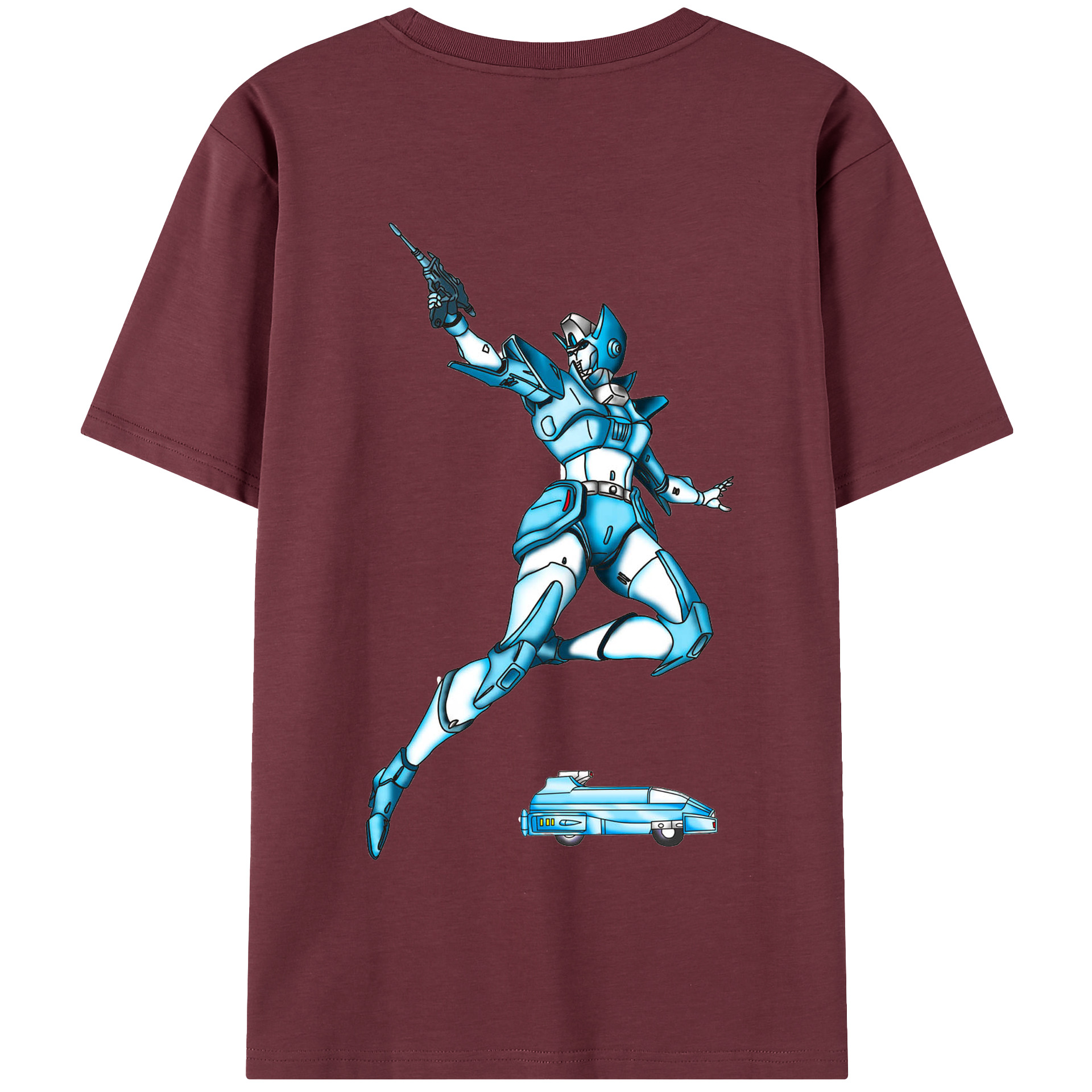 （画像用）  綿100％半袖Tシャツ（背面プリント）